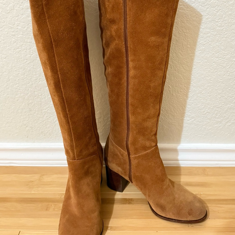 Golden Antonio Melani Suede Knee-High Boots